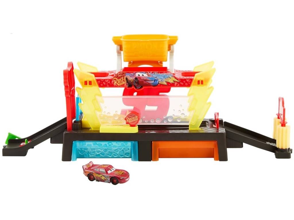 Cars Color Changers Ready to Race Car Wash Tunnel