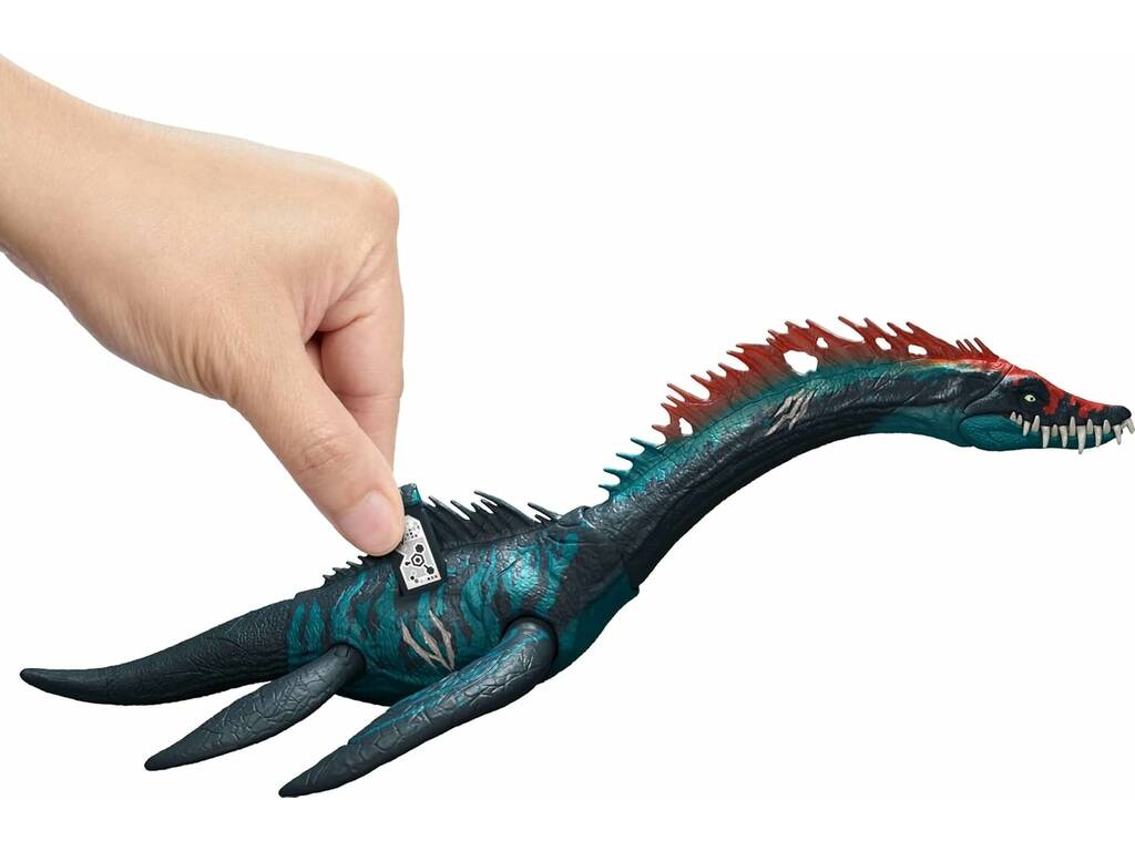Jurassic World Chaos Theory Figurine Styxosaurus Traqueurs géants de 35 cm