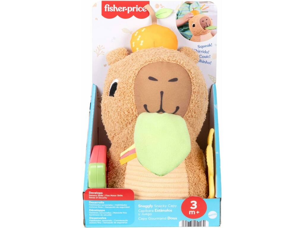 Fisher Price Capibara câlins et jeux