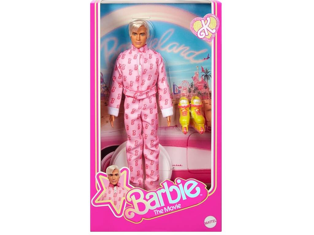 Barbie The Movie Poupée Ken avec survêtement rose