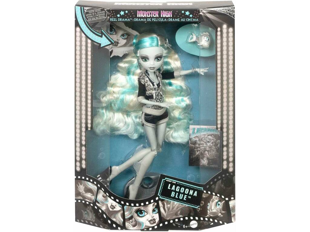 Monster High Reel Drama Muñeca Lagoona