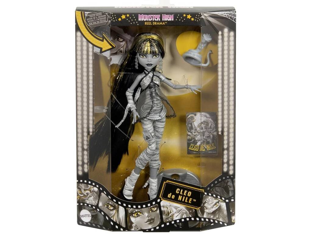 Monster High Reel Drama Poupée Cleo de Nile