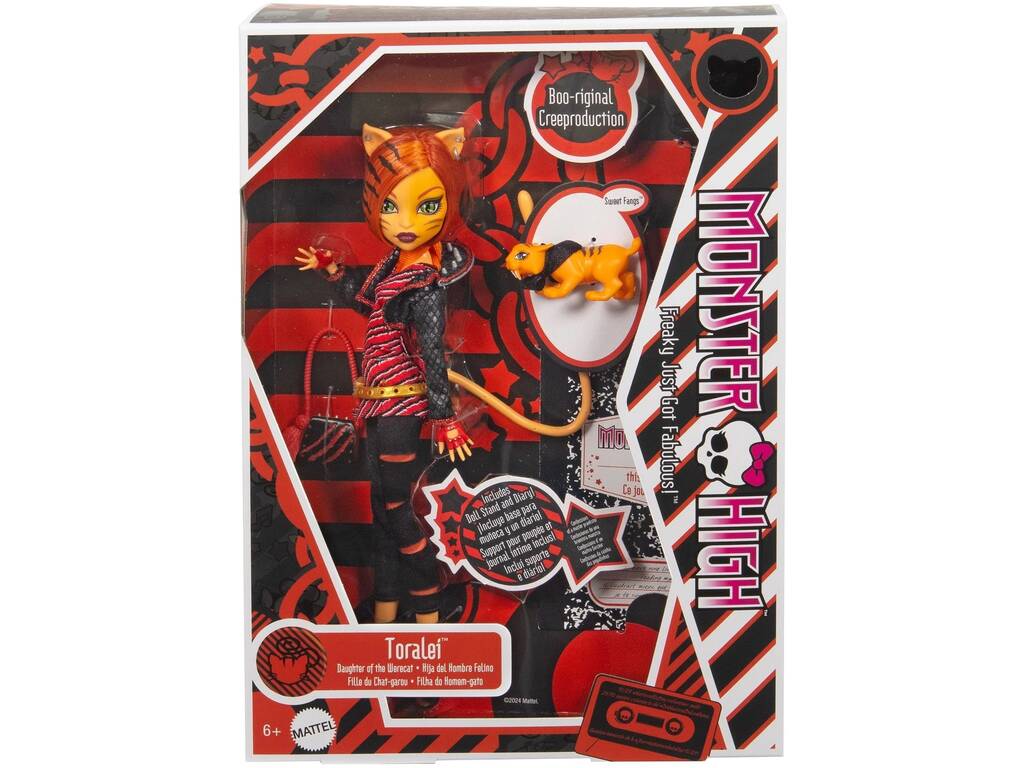 Monster High Boo-riginal Creeproduction Muñeca Toralei