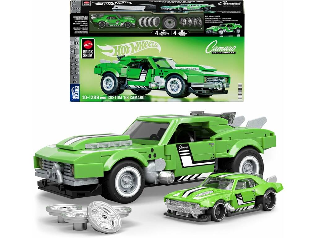 Hot Wheels Speed Series Custom 68 Camaro de 289 pièces