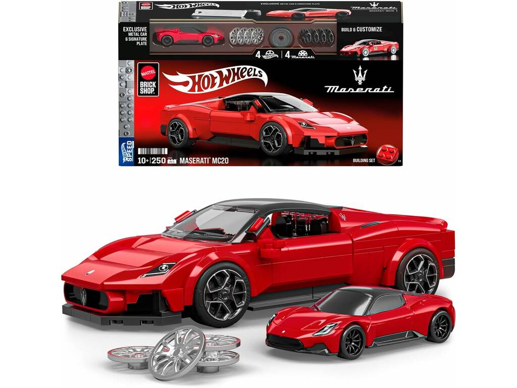 Hot Wheels Speed Series Maserati MC20, 250 pièces