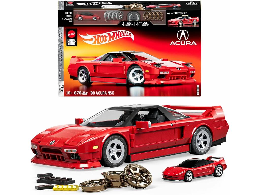 Hot Wheels Elite Series 90 Acura NSX de 876 pièces