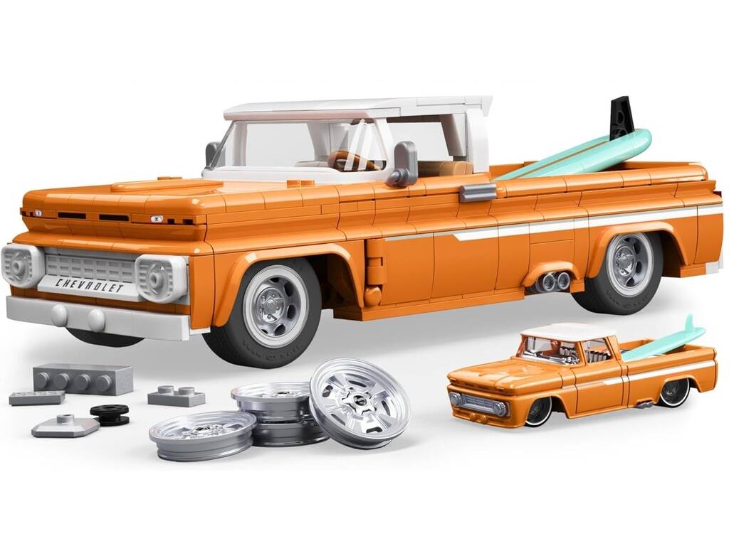 Hot Wheels Speed Series Custom 62 Chevy Pickup de 858 Piezas