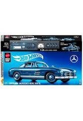 Hot Wheels Premium Series Mercedes Benz 300 SL Konstruktionsset mit Fahrzeug