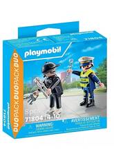 Playmobil Duopack Polizia e Ladro