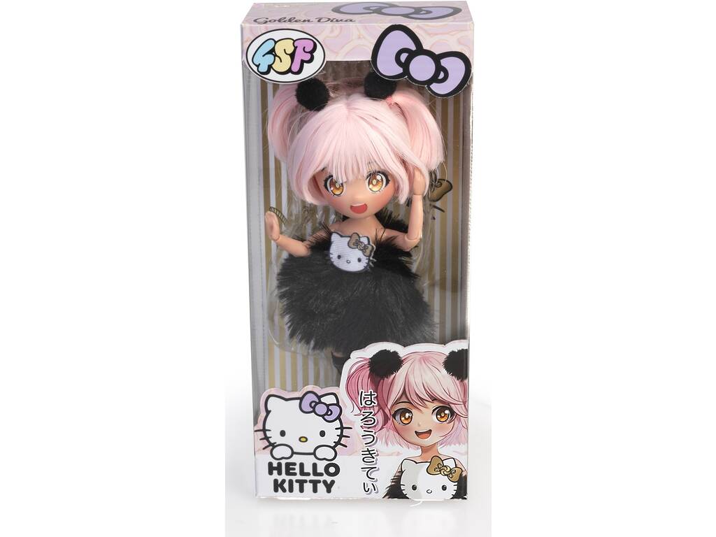 Hello Kitty Super Fans 20 cm Golden Diva Doll