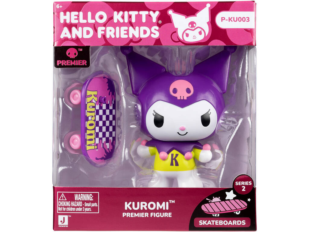 Hello Kitty And Friends Figure Premier de 10 cm avec Skateboard