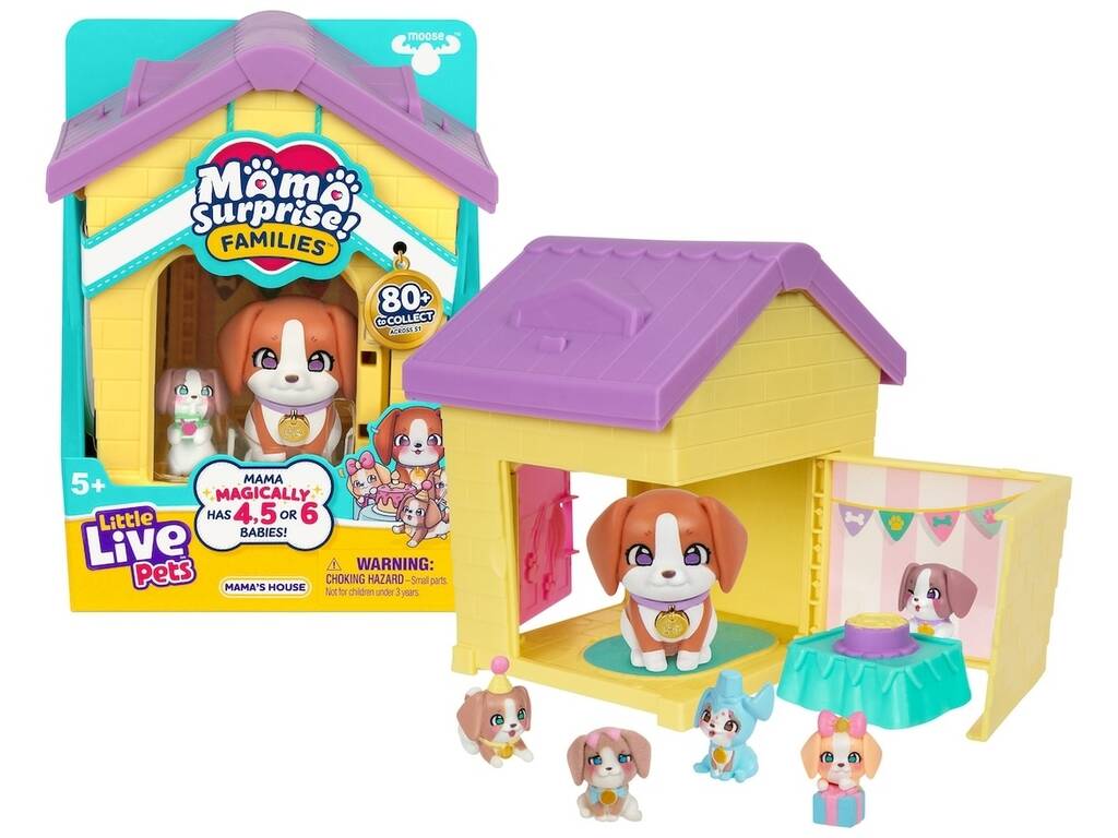Little Live Pets La maison de maman avec les bébés