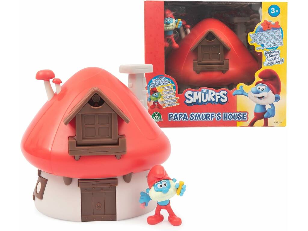 Jeu de Schtroumpfs La Maison du Grand Schtroumpf avec figurine