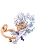 One Piece WCF Figur Luffy Gear 5 Metallisiert