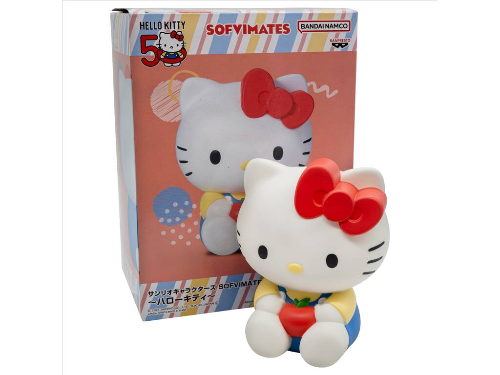 Hello Kitty 50 Sofvimates Figura Hello Kitty de 12 cm