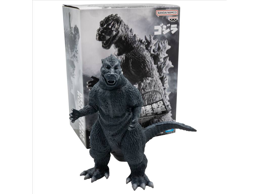 Godzilla 1954 Monsters Roar Attack Figura Godzilla Cinzento de 16 cm