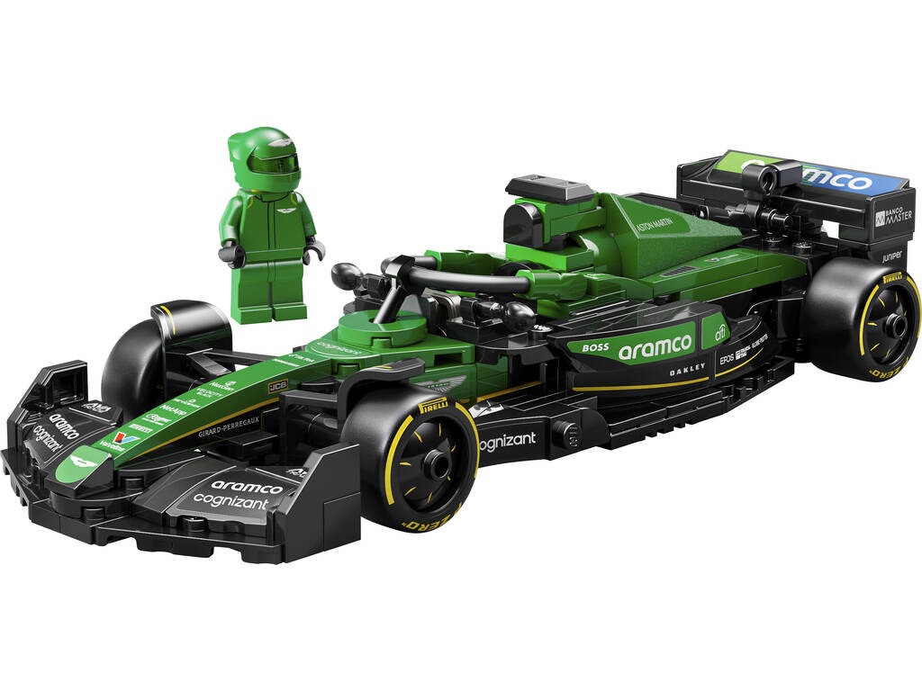 Lego Speed Champions Formula 1 Racing Car Aston Martin Aramco F1 Car AMR24