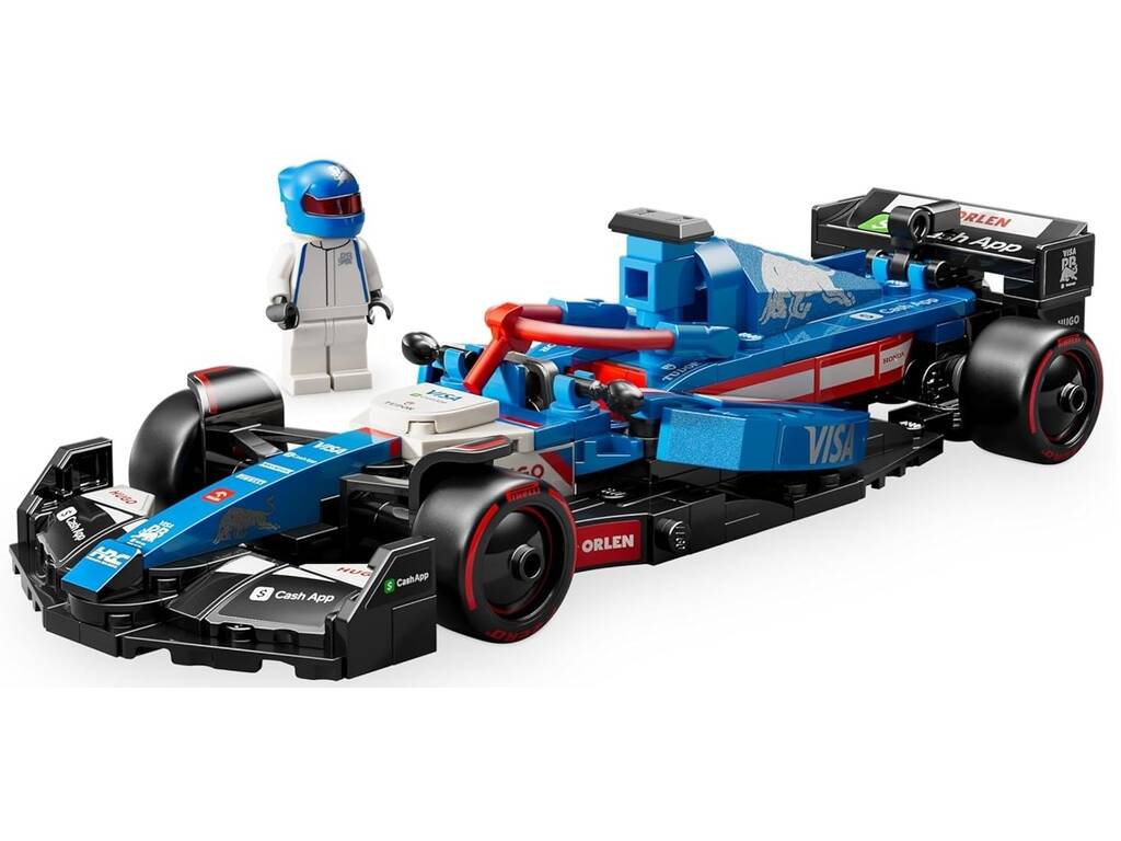 Lego Speed Champions Formula 1 Auto da corsa Visa Cash App RB VCARB 01 F1