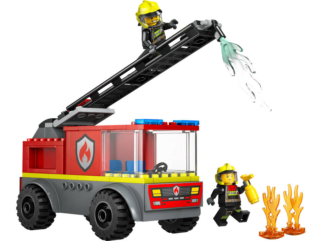 Lego City Camión de Bomberos con Escalera