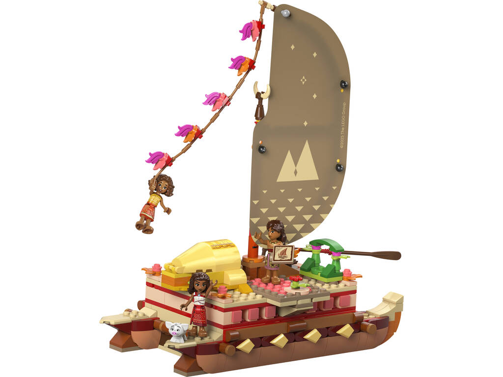 Lego Disney Vaiana 2 Vaiana Adventure Canoe