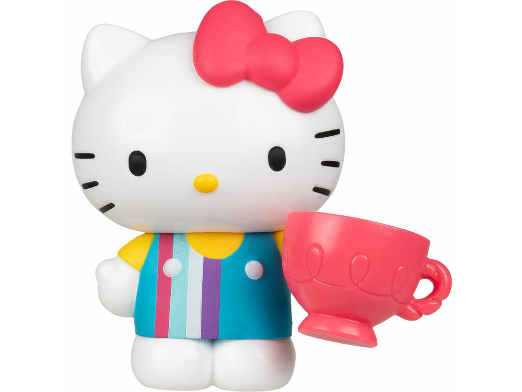 Hello Kitty And Friends Pack 6 figurines Rainbow Vibes avec accessoires