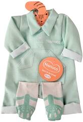 Nenuco Ropita Casual 42 cm Vert Salopette