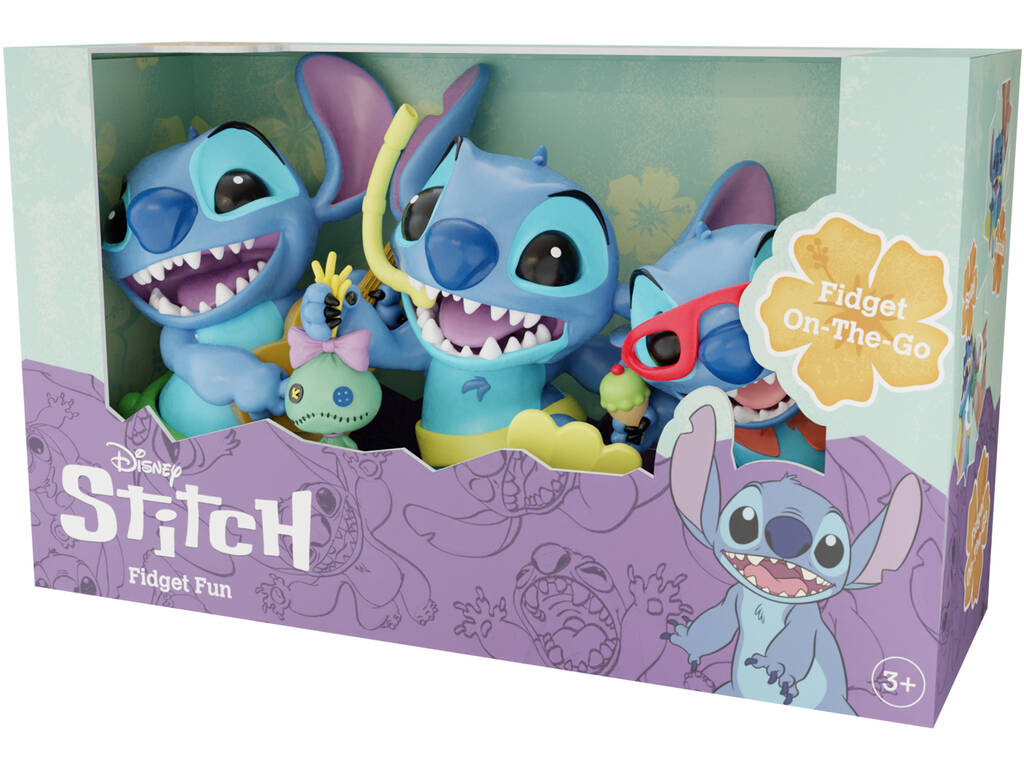 Disney Stitch 3 Pack 7 cm figurines Stitch