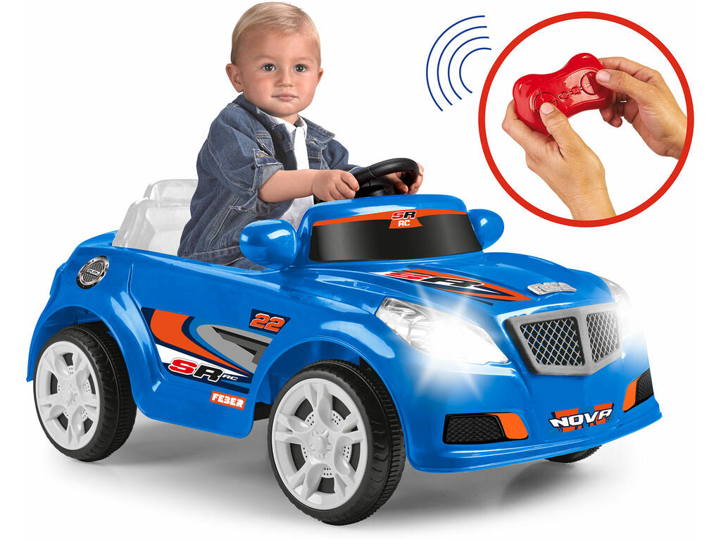 Twinkle Car Light Blue Convertible 12V Battery Radio Controlled Car