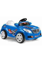 Carro Descapotvel Twinkle Car Azul Claro Radio Control a Bateria de 12V