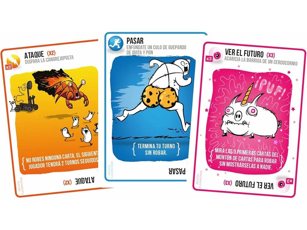 Exploding Kittens Edición 2 Jugadores