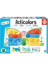 Acticolors Baby com 8 Lâminas e 44 Peças