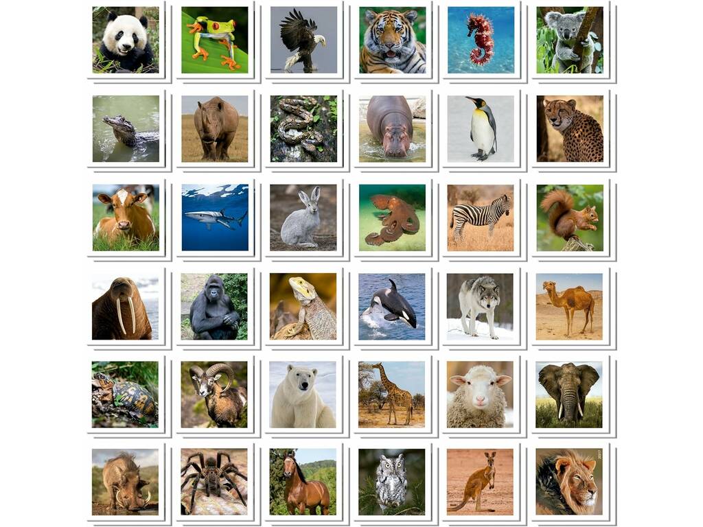 Animais Maleta Jogo de Memória Identic