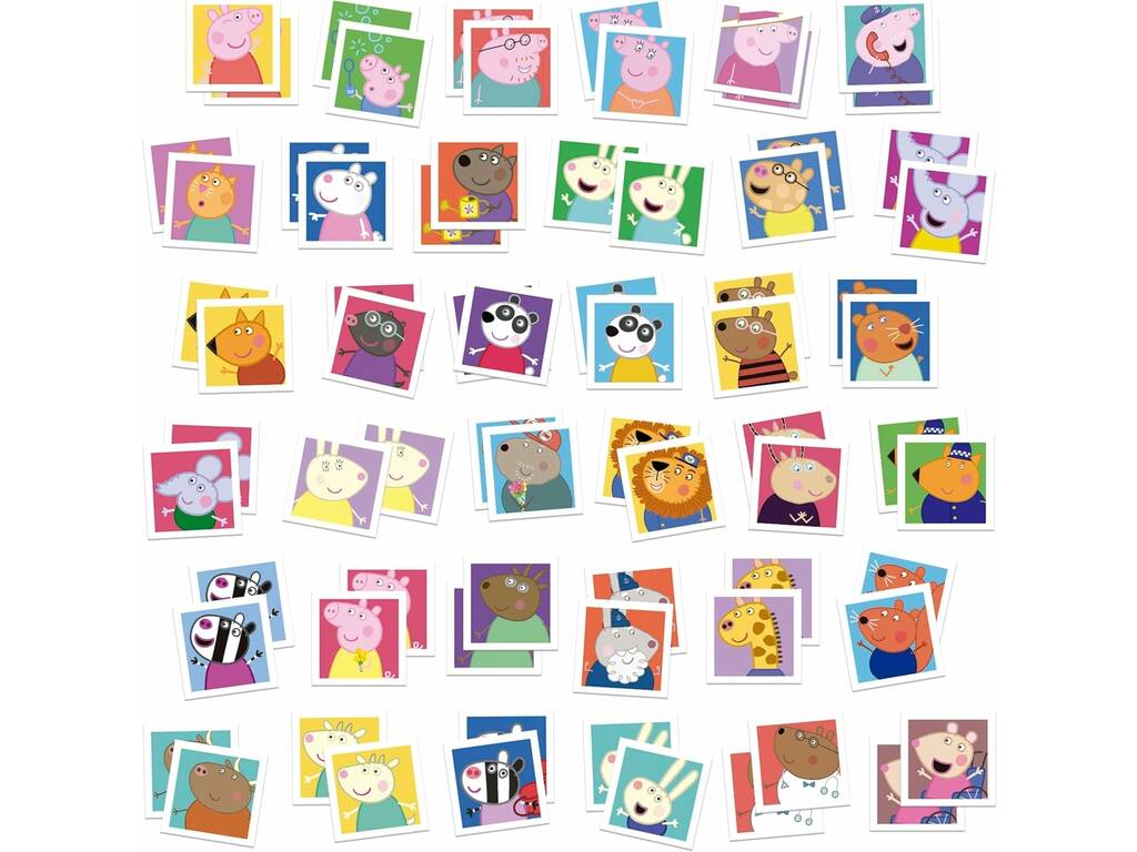 Jeu de mémoire Peppa Pig Identic