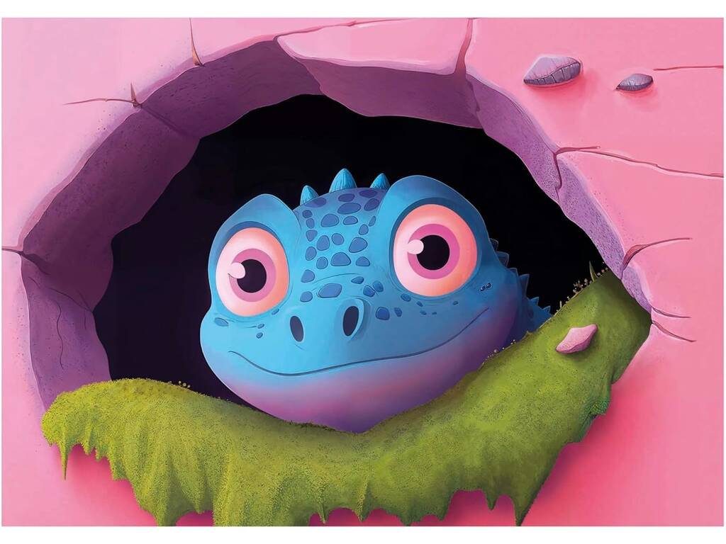 Puzzles progressifs 4 en 1 20-40-60-80 Friendly Dinos