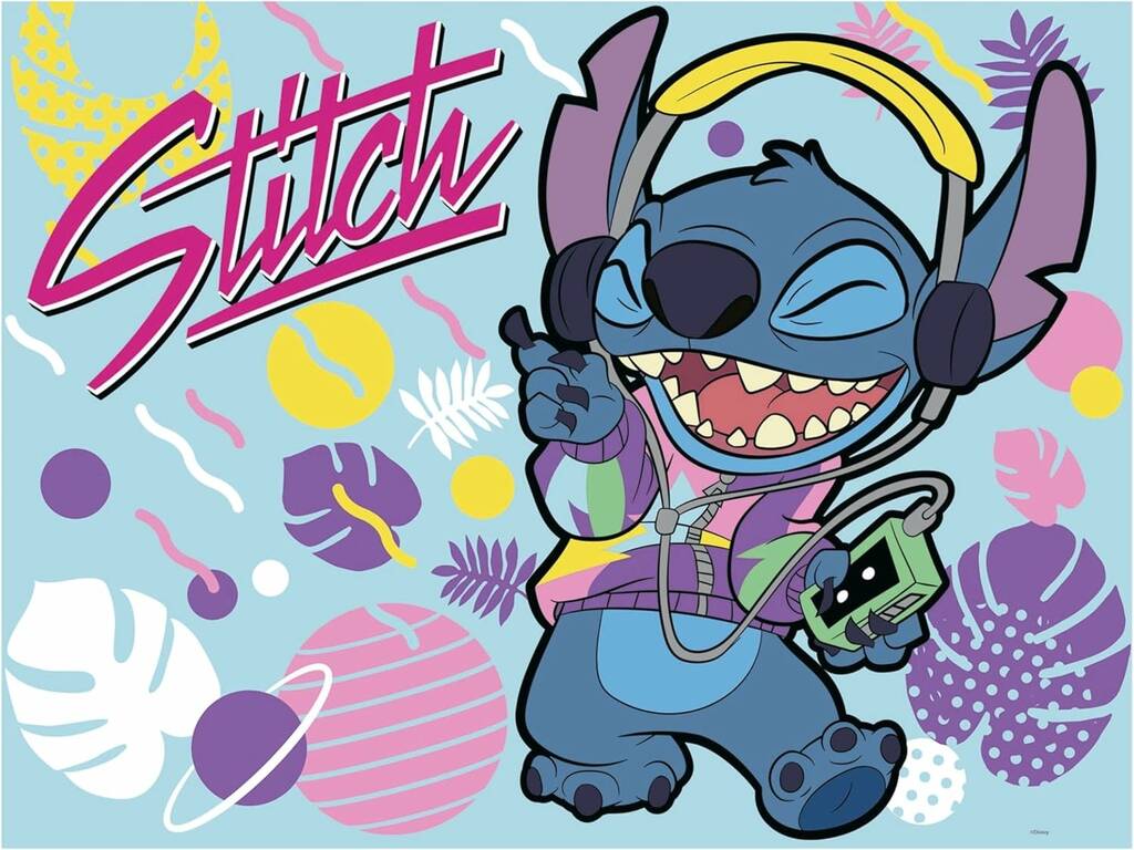 Disney Stitch Prime 3D Puzzle de 300 Peças