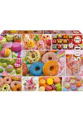 Puzzle 500 Collage de bonbons