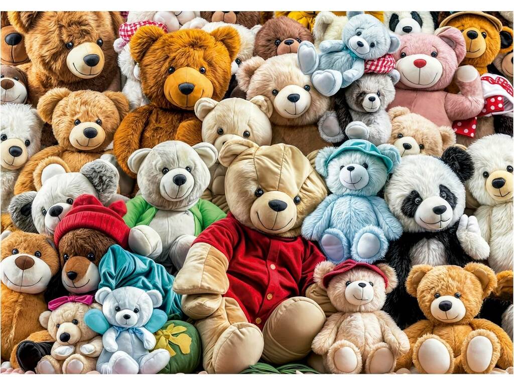 Casse-tête 500 ours en peluche