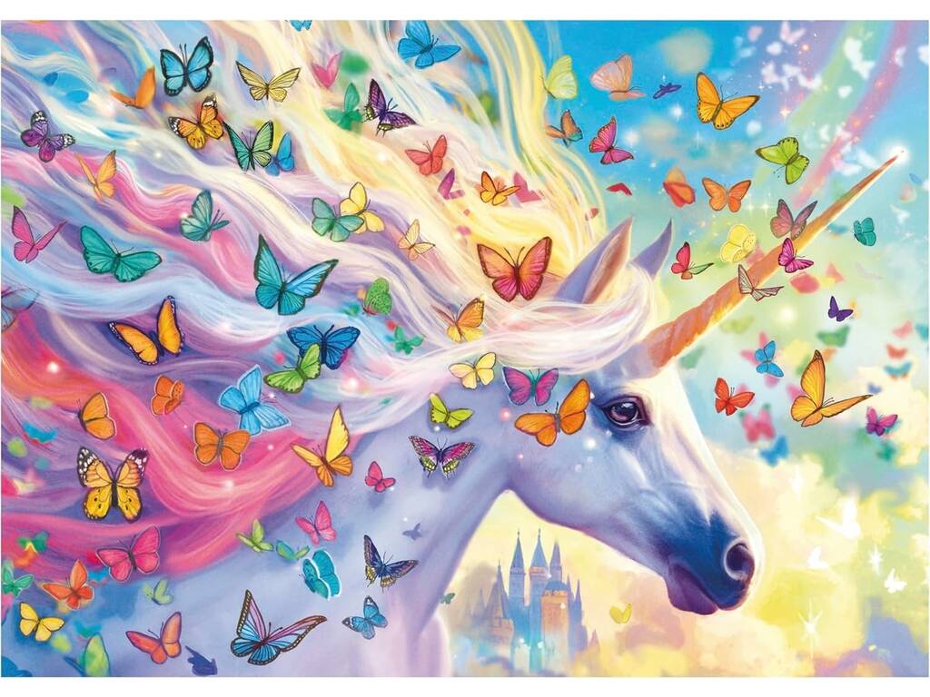 Puzzle 500 Licorne Arc-en-ciel Puzzle