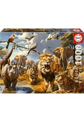 Puzzle 1000 Animales Salvajes