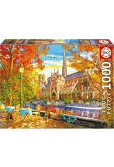 Puzzle 1000 Autunno a Notre Dame