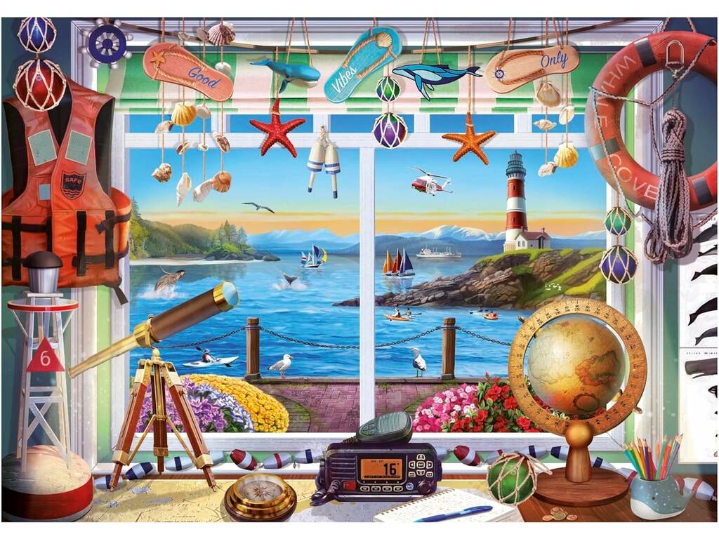 Puzzle 1000 La vie au port