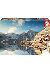 Puzzle 1500 L'hiver  Hallstatt