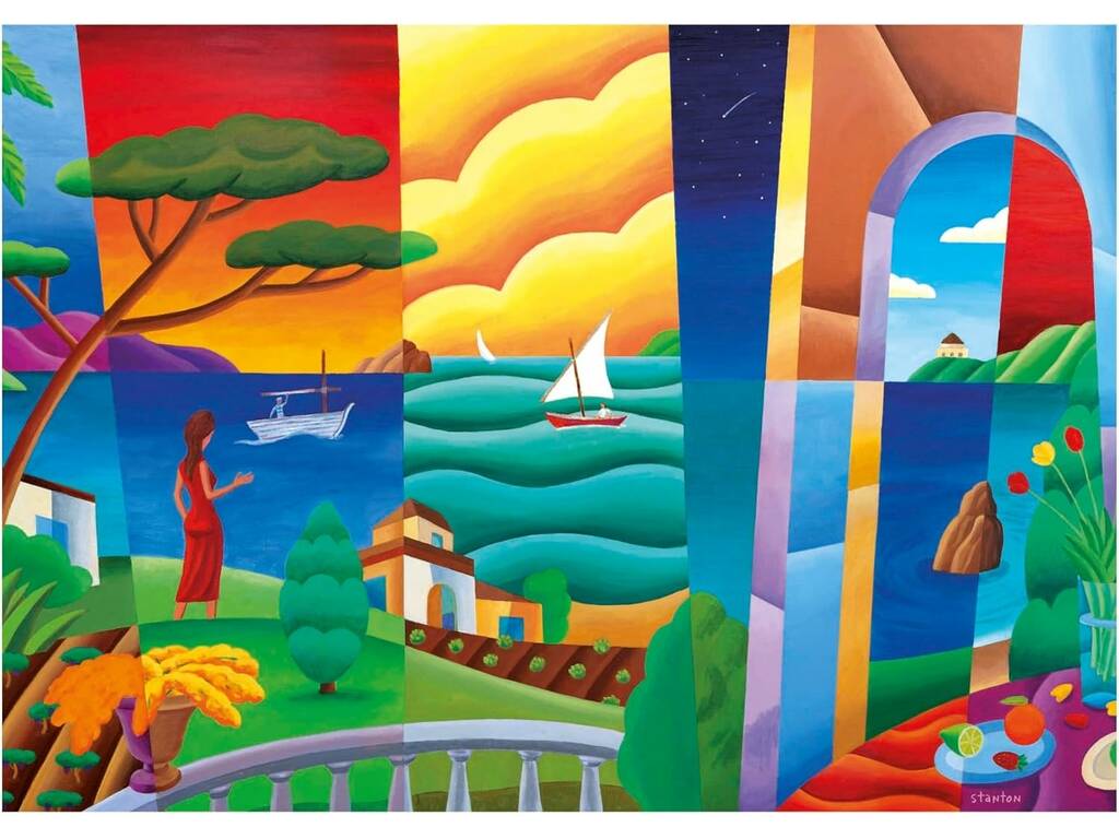 Puzzle 2000 Pénélope en attente