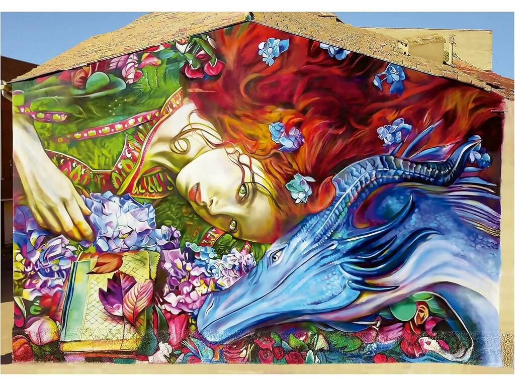 Puzzle 1000 Urban Art Sant Jordi, Lily Brick