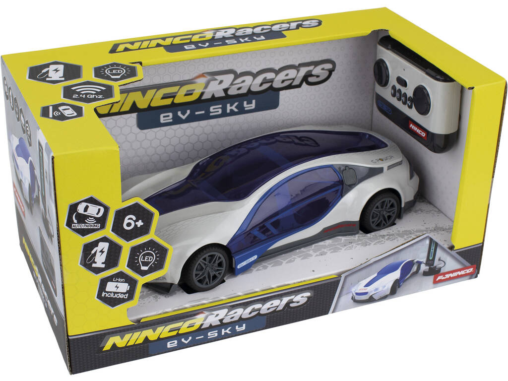 Véhicule Ev-Sky radiocommandé Ninco Racers avec point de recharge