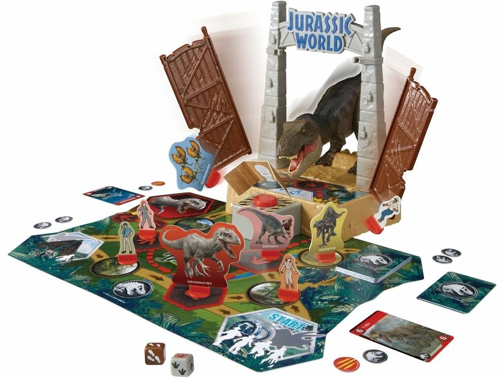 Jeu Jurassic World Panique au T. Rex