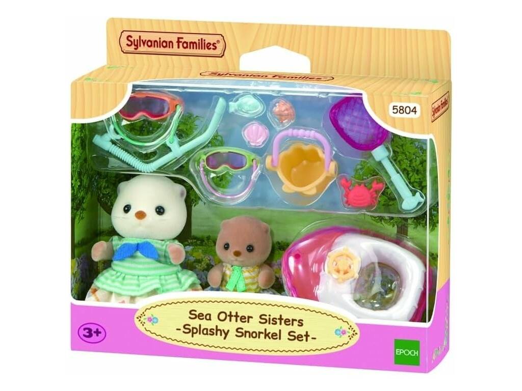Sylvanian Families Set de sœurs loutres de mer