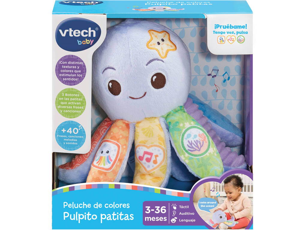 Jouet en peluche Pulpito patitas Vtech 577922