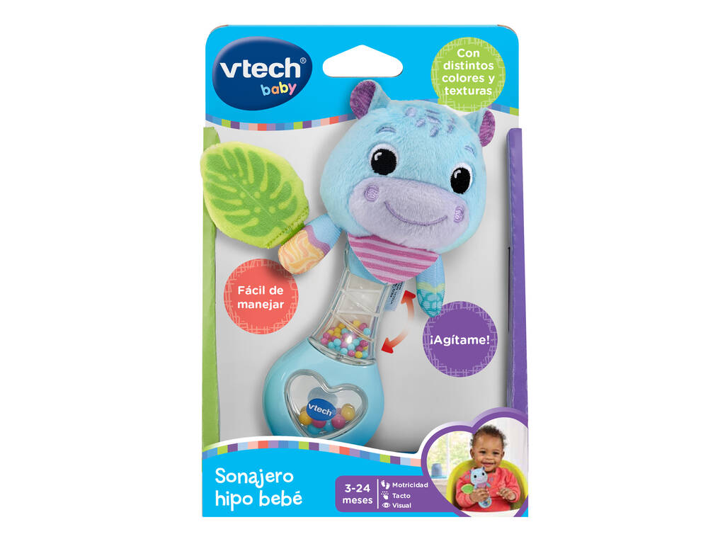 Baby Sonajero hipo bebé azul