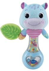 Baby Chocalho hipoptamo beb azul